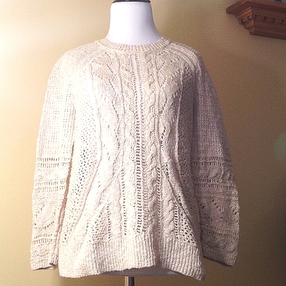 Lucky Brand: Ivy Mixed Stitch Sweater
